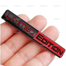 3D Limited Edition Logo Car