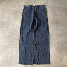 Dickies Trousers Mens 32" Workwear 874 Flex Relaxed Fit Pants, Navy Blue