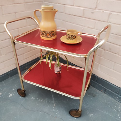 Mid century hostess - century, trolley