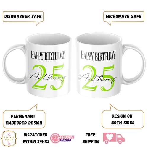 Personalised 18th 21st 30th