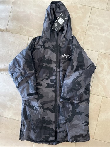 Dryrobe grey camo - dryrobe, xs
