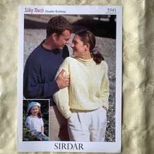 Sirdar Silky Touch knitting