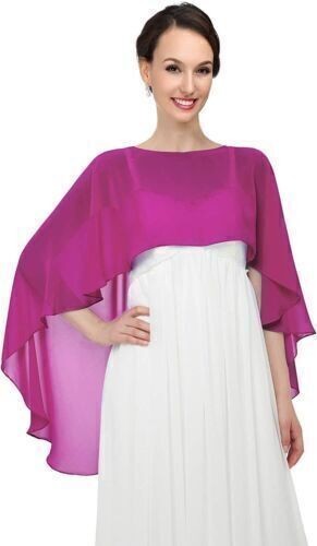 Womens chiffon shawl - chiffon,