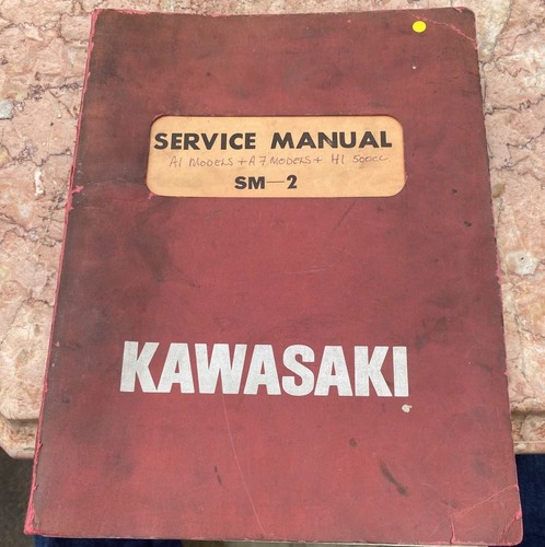 Kawasaki service manual - service, oe
