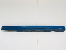 BMW E46 Coupe Cabrio Driver Side Right M Sport Sill Cover Topas Blue 364 #079