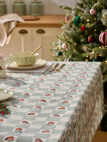 Next sage green robin wipe - green,