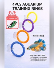 4pcs Aquarium Training Rings