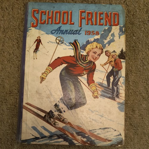 School friend annual hardback - school,