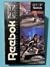 THE VIDEO / Reebok Fitness Video Series / Step Reebok w/ Manual / VHS / 1992