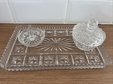1930s Vintage Clear Pressed