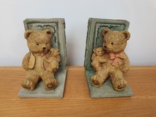Vintage Teddy Bear Book Ends