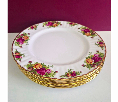Six royal albert old - six,