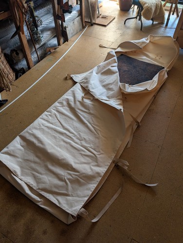 Canvas bedroll swag bag bivvy - bedroll,