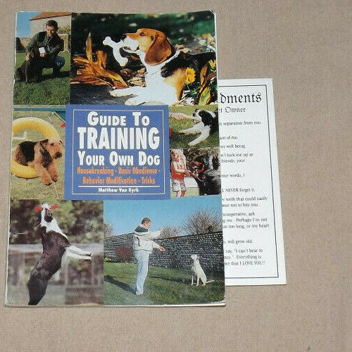 Guide training your own dog - training,