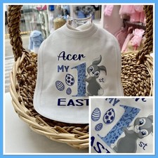 Personalised 1st Easter Bib