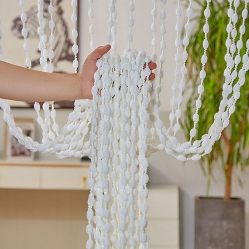 Beaded string curtain - string,