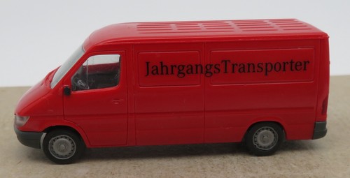 Herpa vintage mb van - 1/87,