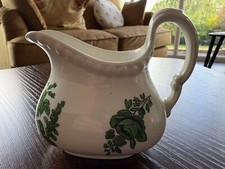 Spode Copeland GREEN BASKET Small Creamer Milk Jug 3.5”