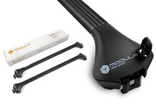 Roof rack bars for Mini Cooper F54 Hatchback onwards 2015 with flush rails black