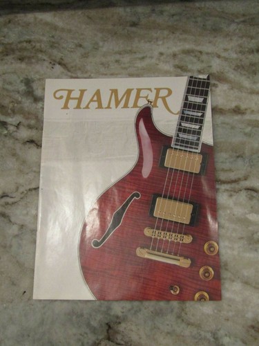 Hamer guitar company catalog - hamer,