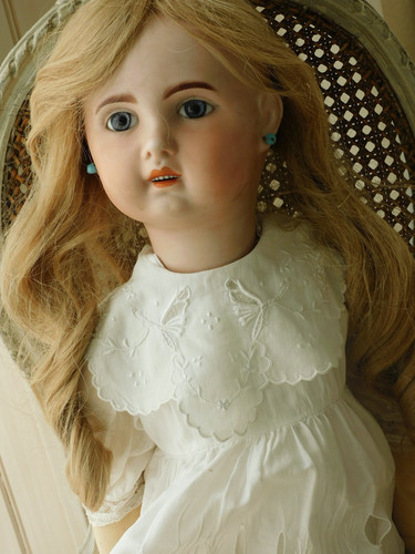 Antique doll twin cookie - antique, doll,