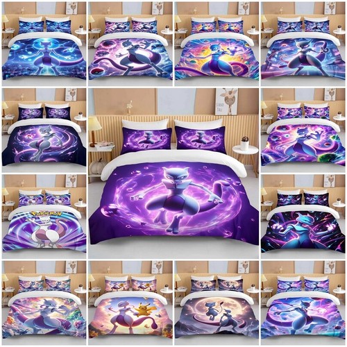 Pokemon mewtwo duvet cover - pokemon,
