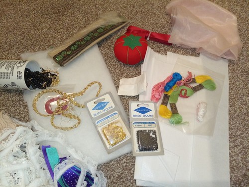 Haberdashery beads embroidery - beads,,