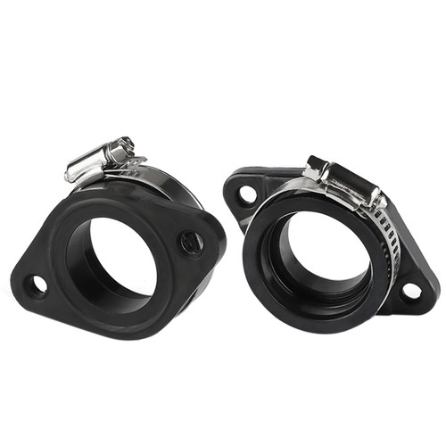 Rubber carb intake adapter - rubber,