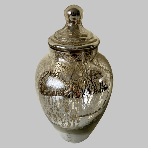 Silver mercury glass ginger - silver,