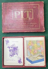 Vintage Pit Card Game By Parker Brothers Bull And Bear Edition 1919 Full Set