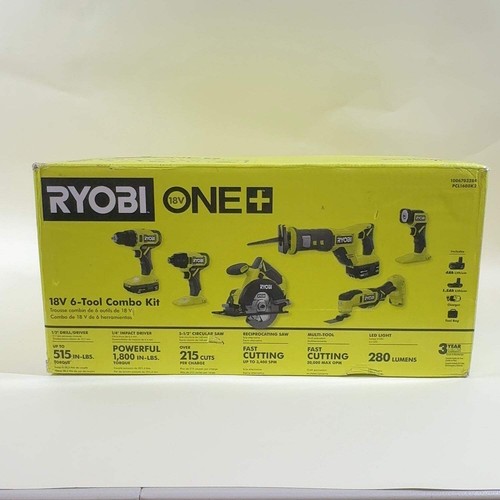 New ryobi pcl1600k2 - ryobi, 6-tool
