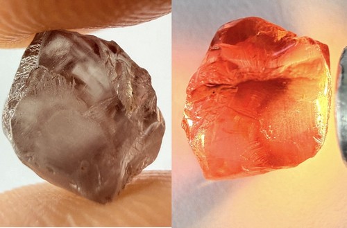 Natural colour change - ct,