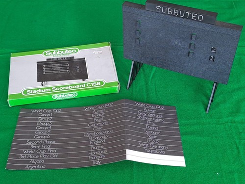 Boxed stadium scoreboard - scoreboard, set