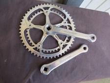 CAMPAGNOLO ANNIVERSARY  RECORD CRANK SET 170 ARMS 39 53   ROAD RACING VINTAGE