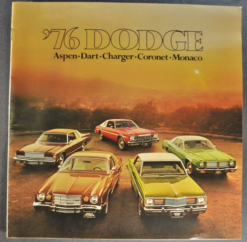 1976 dodge brochure - brochure, charger