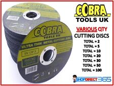 115mm 4.5" ULTRA THIN METAL CUTTING BLADE DISC 4 1/2" STEEL & STAINLESS 1mm NEW