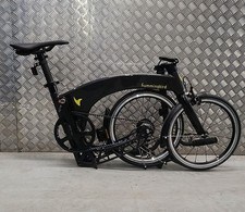 Rare Original Hummingbird Folding Bike Full Carbon Fibre Body 8-Speed