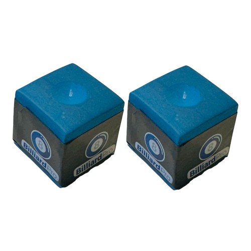 Blue cue chalks - 2, –