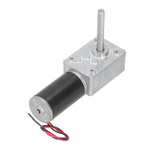 Worm gear motor - motor, friction