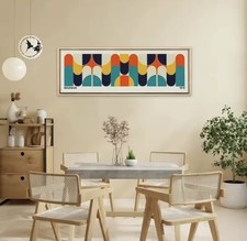 Large Bauhaus Canvas Wall Art