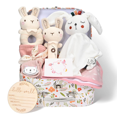 Rabbit baby hamper - 10-in-1,