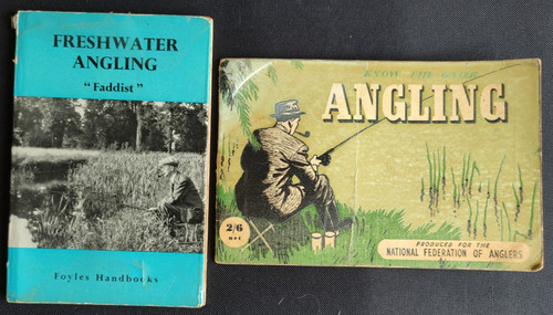 Vintage angling books - books, 2