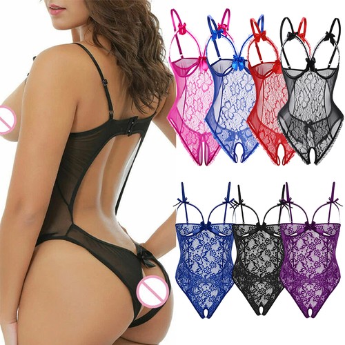 Open bra and crotchless - open,
