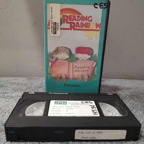 Reading rainbow feelings - reading,