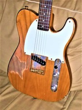 Status Quo - Rick Parfitt Replica Esquire Telecaster, Electric Guitar- Rain .