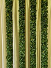 6 10ft Green Flower Garlands