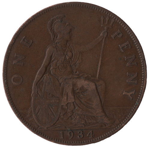 1934 british george - v, –