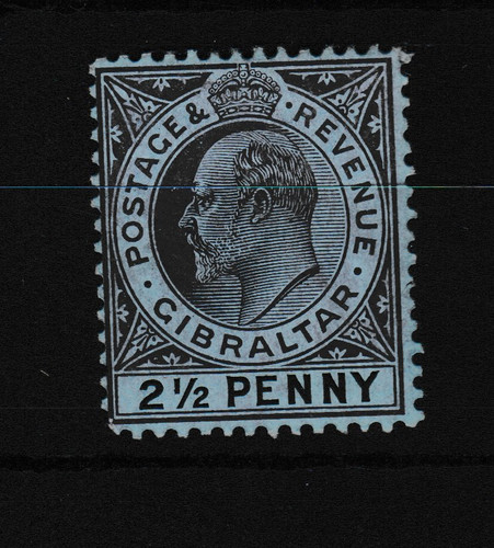 Gibraltar kevii 2d purple - kevii, 1/2d