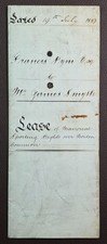 1883 Francis Pym Lord of Manor Norton Common Hertfordshire Sporting Rights Lease
