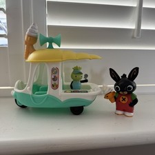 Rare Bing Ice Cream Van With Bing and Gilly Figures
